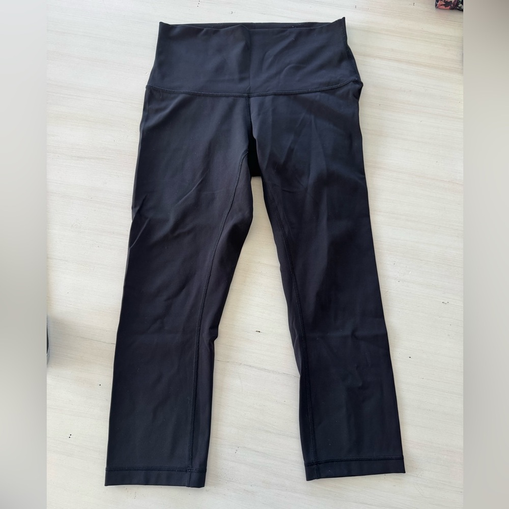 Lululemon Wunder Under Leggings Black Size 8
